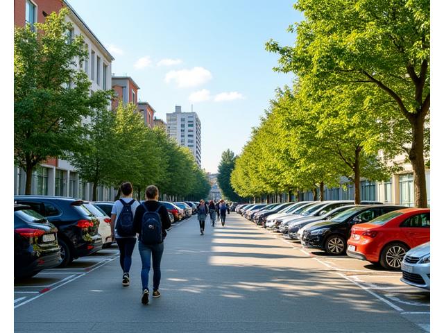 Stationnement campus universitaire Paris Saclay